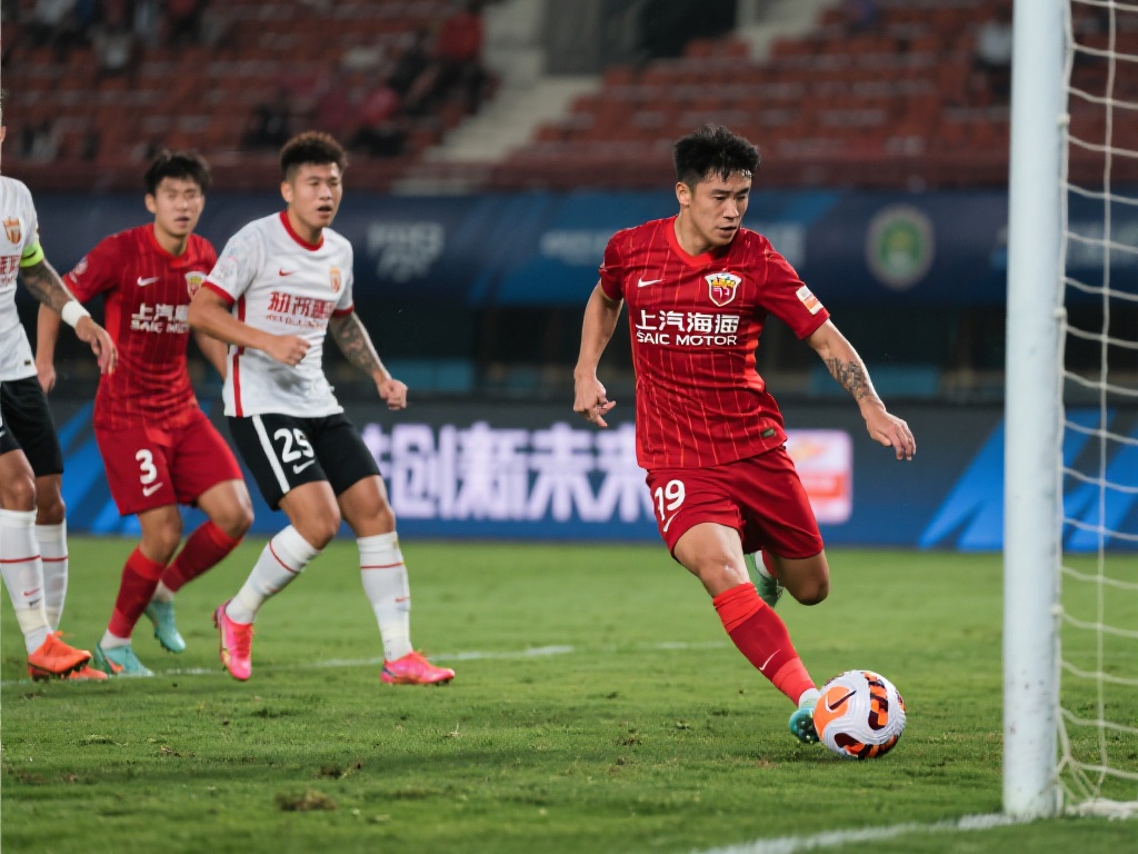 青岛西海岸与上海海港第3轮激战3-3精彩集锦